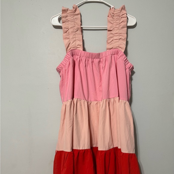 Entro sleeveless multicolor dress Large - Picture 2 of 7